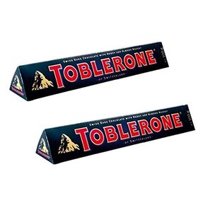 Toblerone Dark 2 Packs of 100gms Swiss Chocolates