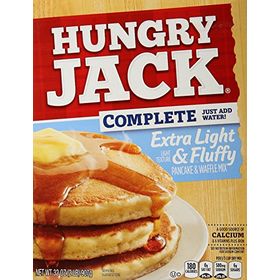 Hungry Jack Complete Extra Light & Fluffy Pancake & Waffle Mix, 907g