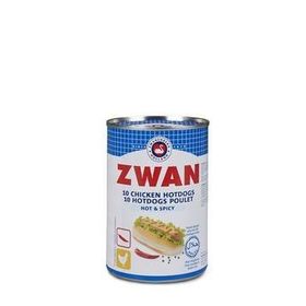 Zwan 10 Chicken Hotdogs Hot & Spicy Halal, 400g