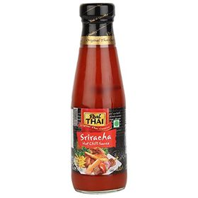 Real Thai Sriracha Hot Chilli Sauce, 180 ml