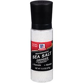McCormick Mediterranean Sea Salt Grinder, 13.3-Ounce