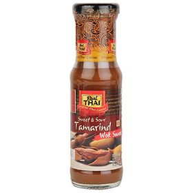 Real Thai Tamarind Wok Sauce, Sweet and Sour, 150ml