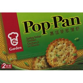 Garden Pop-Pan Spring Onion & Chive Crackers, 200g