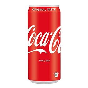 Coca-Cola Soft Drink, 300 ml Can (Pack of 24)