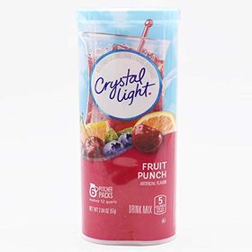 Crystal Light Fruit Punch Drink Mix, 57g