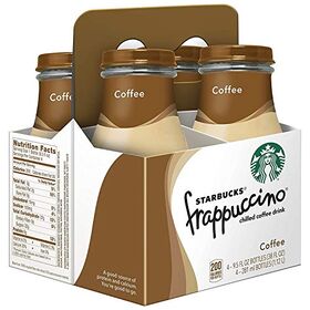 STARBUCKS Frappuccino Coffee Drink Pack of 4, x 281 ml