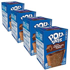 Pop Tarts Frosted Chocolate Fudge Pack of 4 Pouch, 4 x 416 g