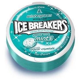 ice breaker Wintergreen - Sugar Free Mints from USA - 42g