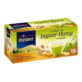 MeBmer Ingwer-Honig Gruner Tee (Ginger Tea) 25 Tea Bag, 43.75g