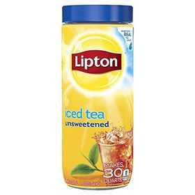 Lipton Iced Tea Unsweetened Glass Bottle, 85g