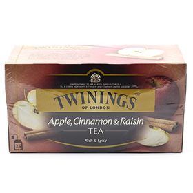 Twinings Of London Apple, Cinnamon & Raisin Tea, 25 Bags (50 grams)