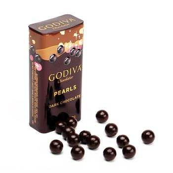 Godiva  dark  chocolate pearls box,43g
