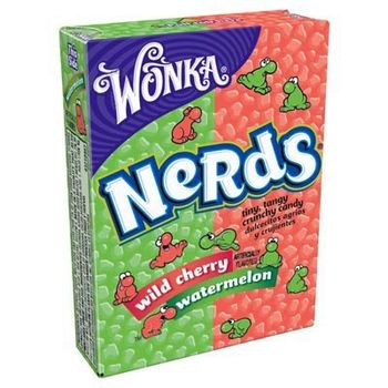 Wonka Nerds Wild Cherry & Watermelon 46.7g (Pack of 2)