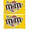 M&M's Chocolate Candy Peanut Sugar Shell, 45 Grams (Pack of 2)